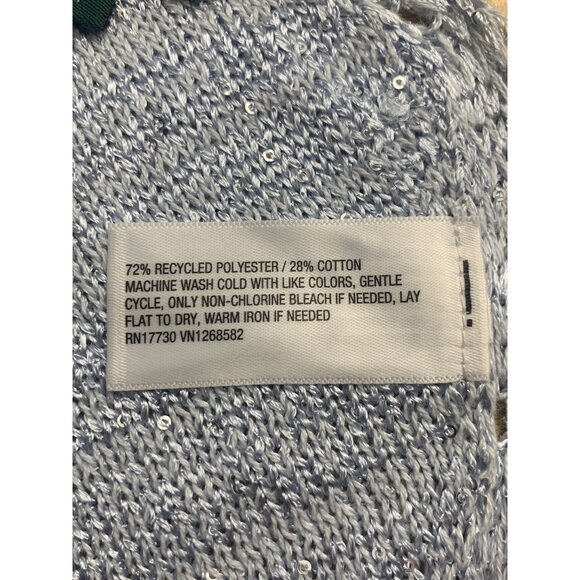 Wild Fable Womens Light Blue Halter Top With Crisscross Back & Adjustable Ties - Picture 10 of 11